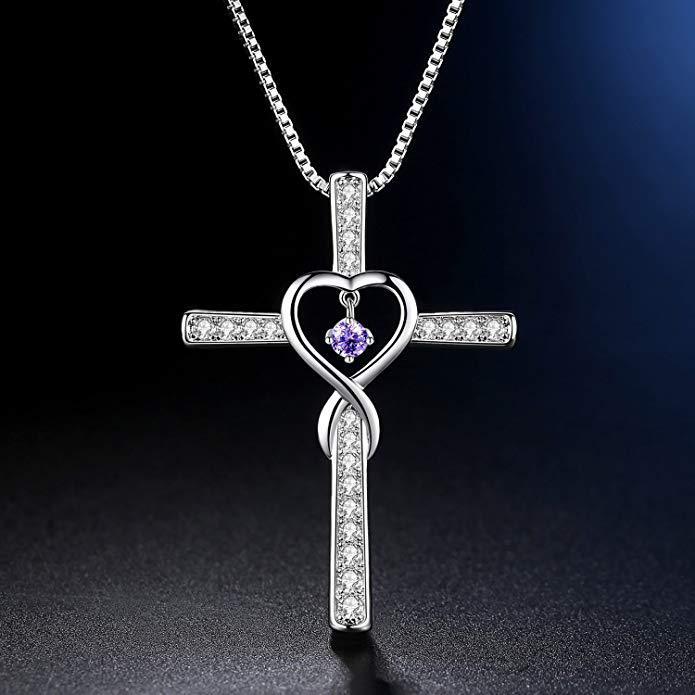 Gemstone Cross Necklace™