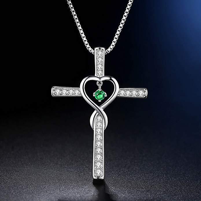 Gemstone Cross Necklace™