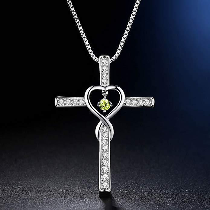 Gemstone Cross Necklace™